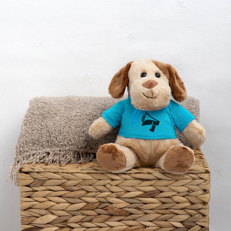 mégaphone cadeau Chien en peluche Helge MiniFeet®