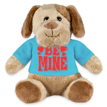 Be Mine Hearts Retro - MiniFeet® Hund Helge - Atollblau - Vorne