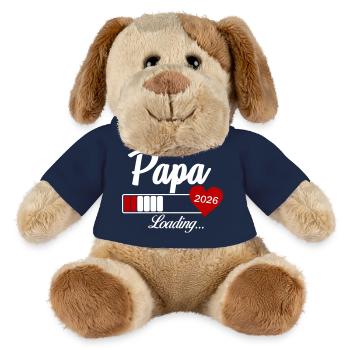 Papa Loading 2026 - MiniFeet® Hund Helge - French Navy - Vorne