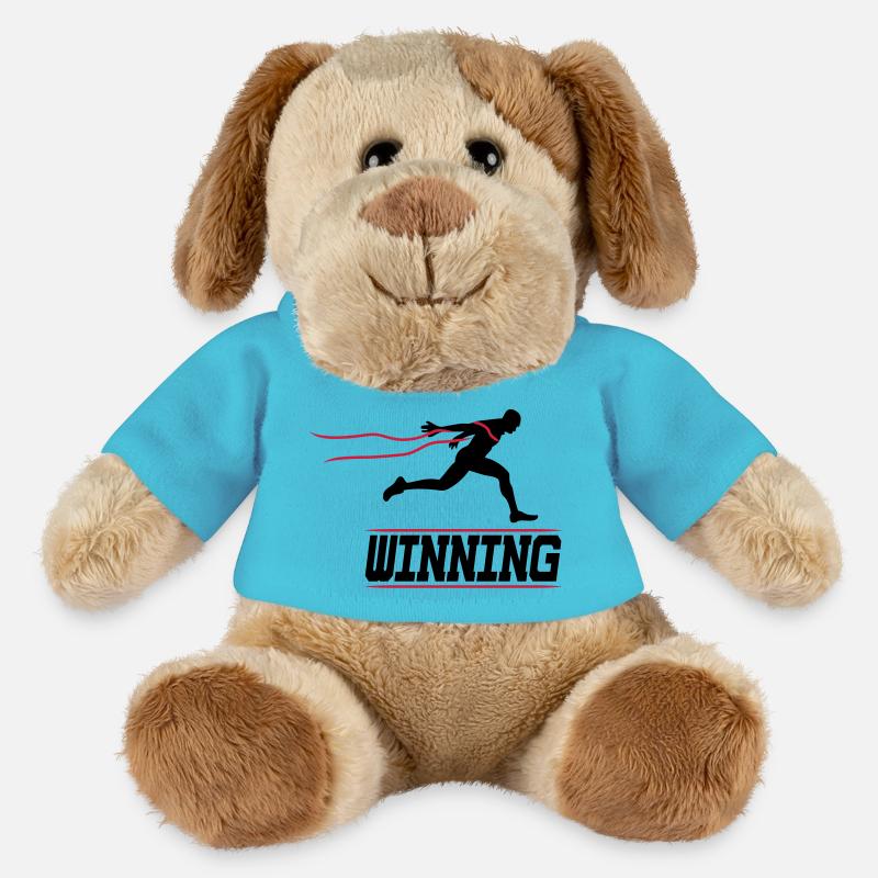 running runner winning 2c I - MiniFeet® Hund Helge - Atollblau