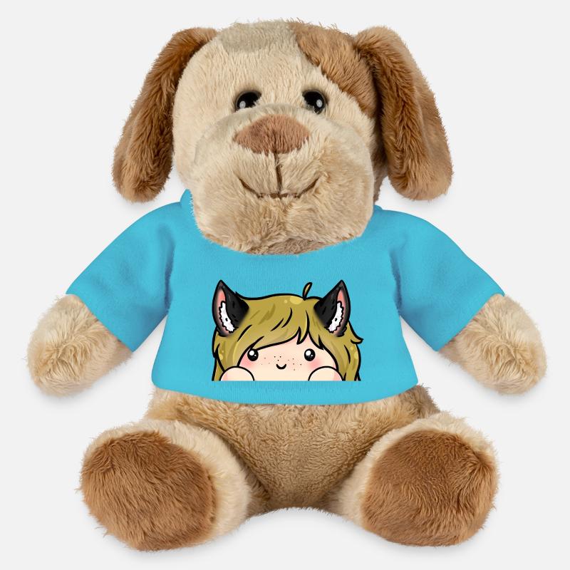 Katzen Mädchen - MiniFeet® Hund Helge - Atollblau