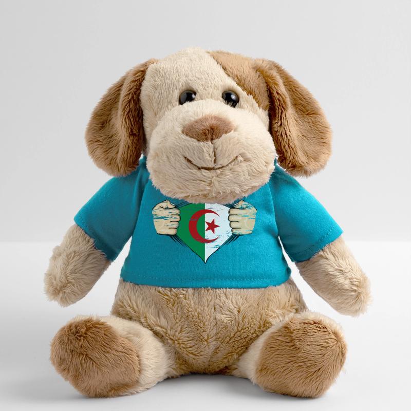 Drapeau de l’Algérie utilisé Chien en peluche Helge MiniFeet®