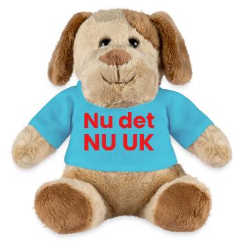 MAINTENANT le Nook Anti USA - Chien en peluche Helge MiniFeet® - bleu outremer - Devant