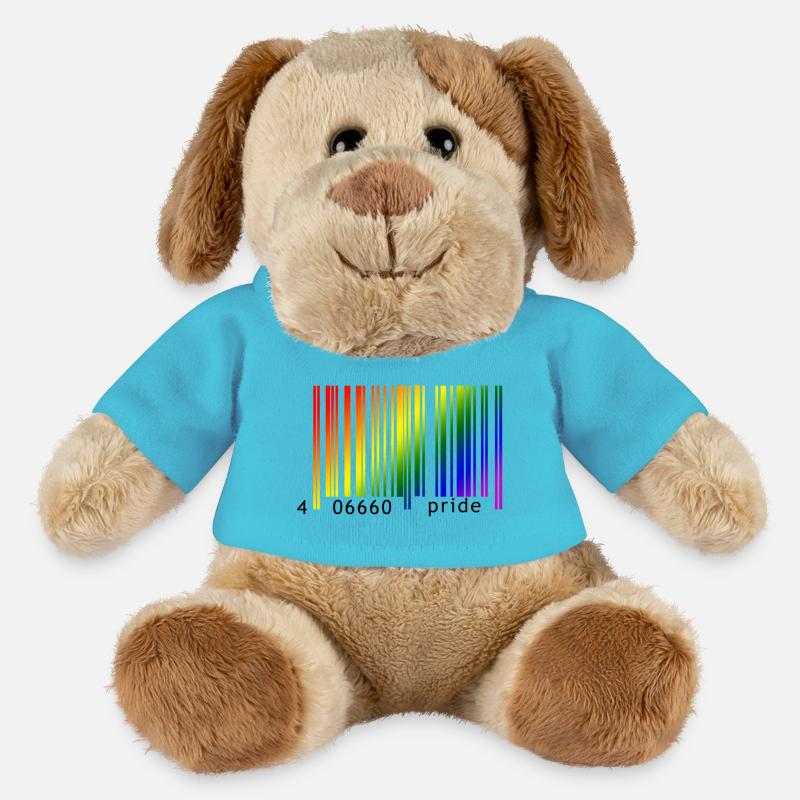 Devil Rainbow Pride - MiniFeet® Hund Helge - Atollblau