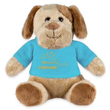 Sternenforscher - Wortschätze - vergessene Wörter - MiniFeet® Hund Helge - Atollblau - Vorne
