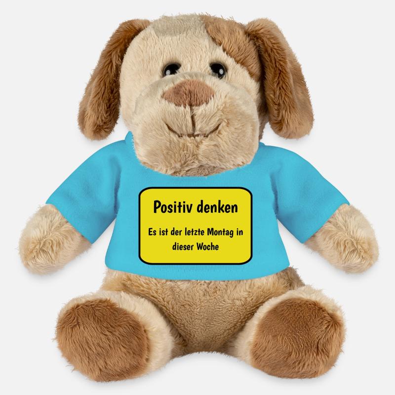 Montag - MiniFeet® Hund Helge - Atollblau