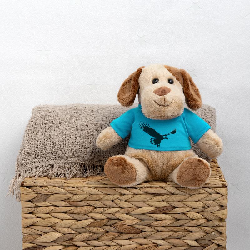 Aigle planeur élégant sur ailes larges Chien en peluche Helge MiniFeet®