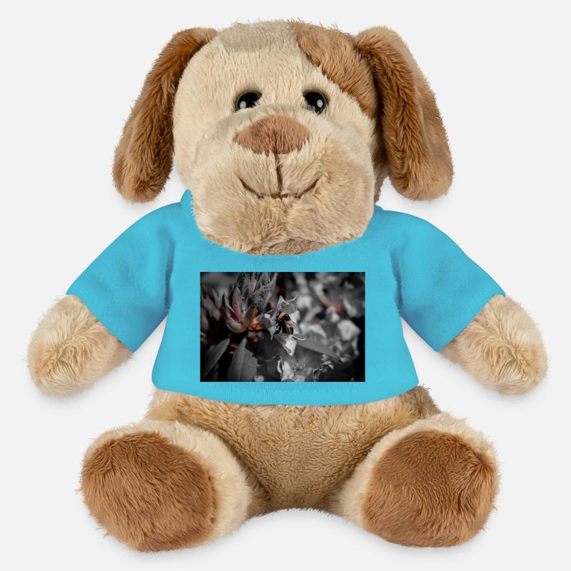 Hummel bei der Nektarernte - MiniFeet® Hund Helge - Atollblau