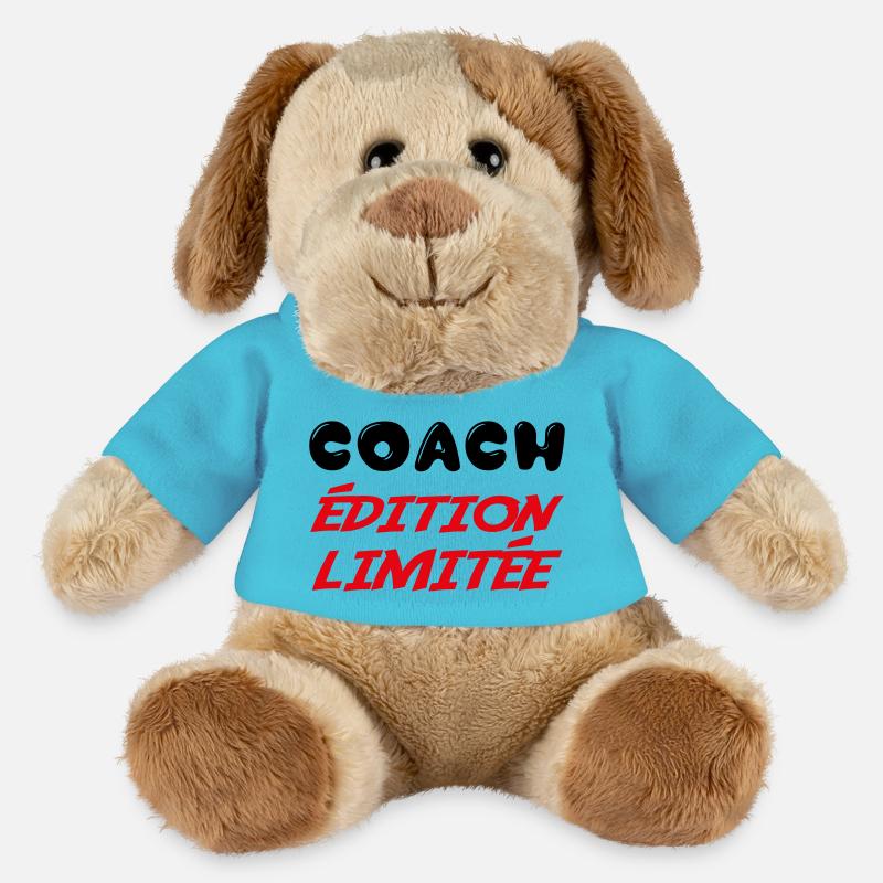 COACH édition limitée - Chien en peluche Helge MiniFeet® - bleu outremer