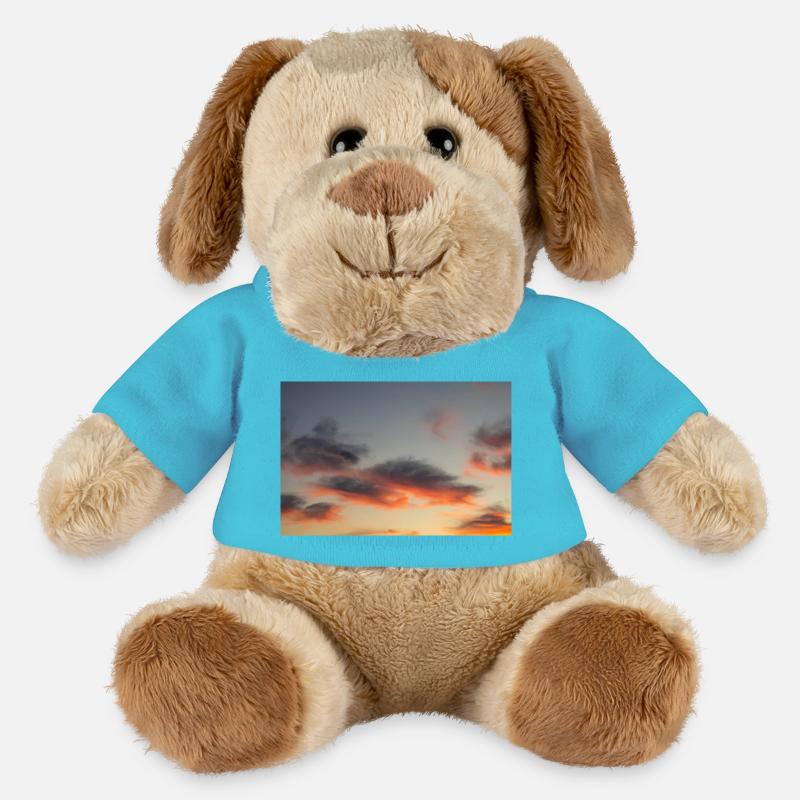Mittlerer Feuerhimmel - MiniFeet® Hund Helge - Atollblau