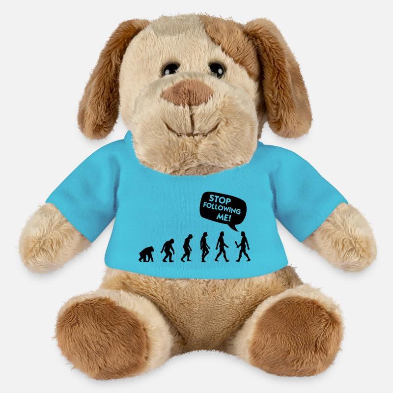The Evolution of a stalker - MiniFeet® Dog Helge - atoll blue