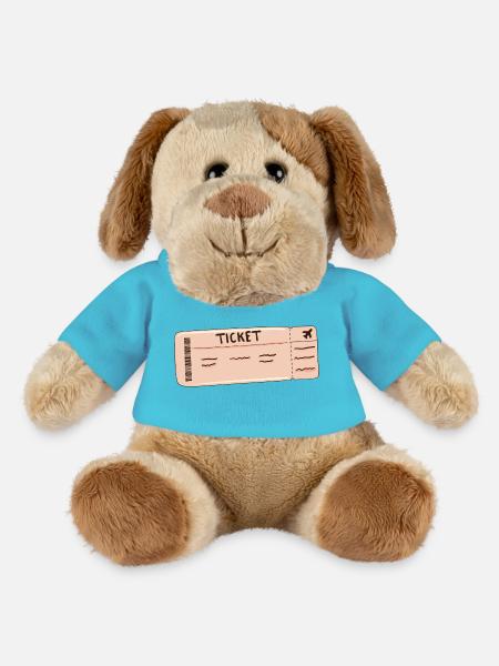 le billet Des vêtements pour toute la famille - Chien en peluche Helge MiniFeet® - bleu outremer