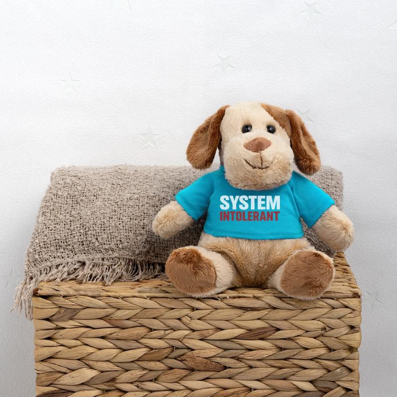 System Intolerant – Starkes Statement Design MiniFeet® Hund Helge