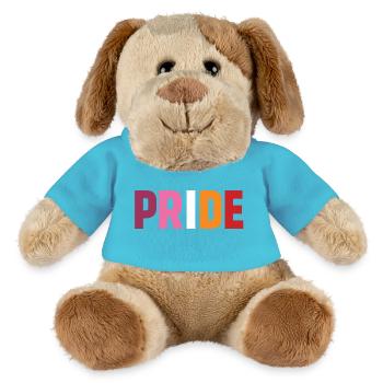 Lesbian Pride - MiniFeet® Dog Helge - atoll blue - Front