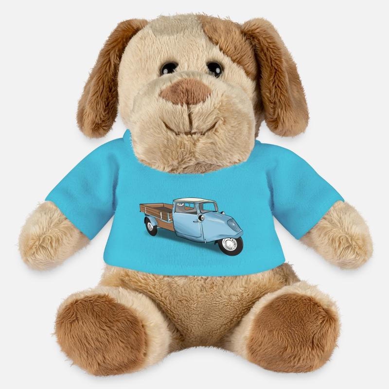 Oldtimer Tempo - MiniFeet® Hund Helge - Atollblau