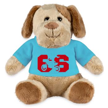 Moto 66 Biker - MiniFeet® Hund Helge - Atollblau - Vorne