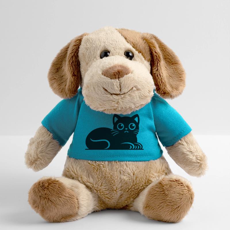 Petit chat gras Dessin Chien en peluche Helge MiniFeet®