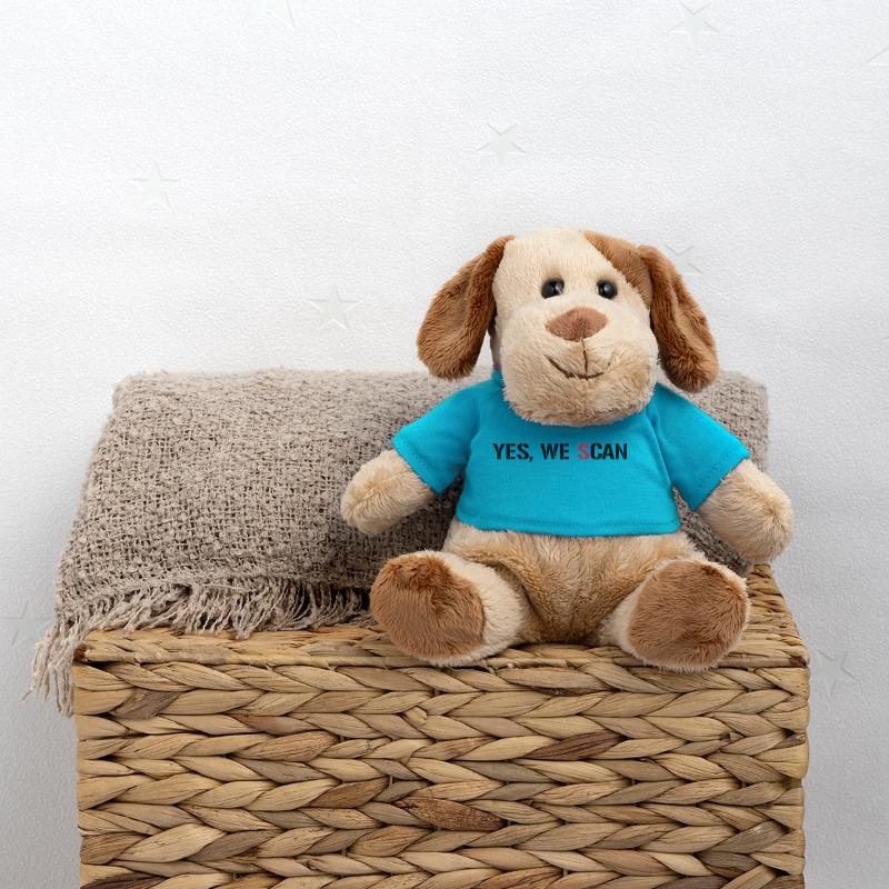 Yes, We Scan NSA PRISM Chien en peluche Helge MiniFeet®