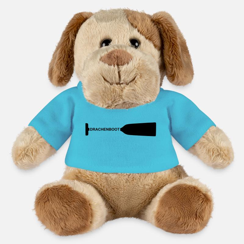 Drachenboot Paddel Drachenbootsport 1c - MiniFeet® Hund Helge - Atollblau