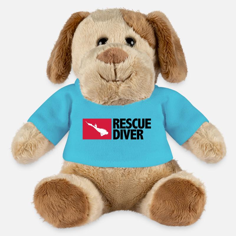 Rescue Diver - MiniFeet® Dog Helge - atoll blue
