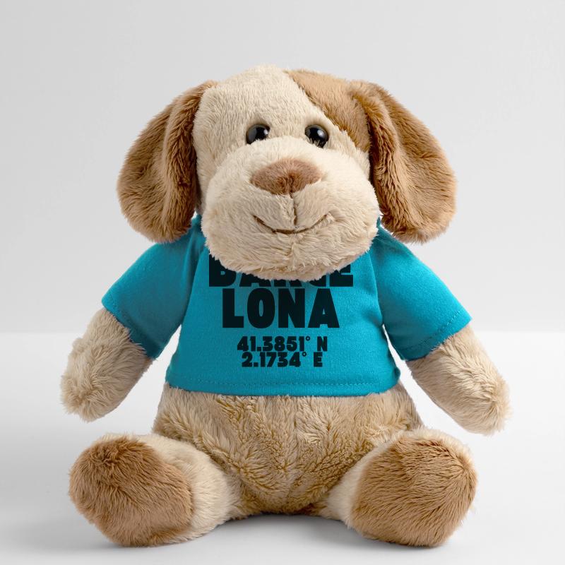 Barcelone - Design avec coordonnées Chien en peluche Helge MiniFeet®