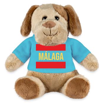 Málaga Regional Flag Design - MiniFeet® Dog Helge - atoll blue - Front