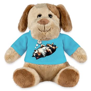 Australian Shepherd Aussie Aussie Owners Aussies - MiniFeet® Dog Helge - atoll blue - Front