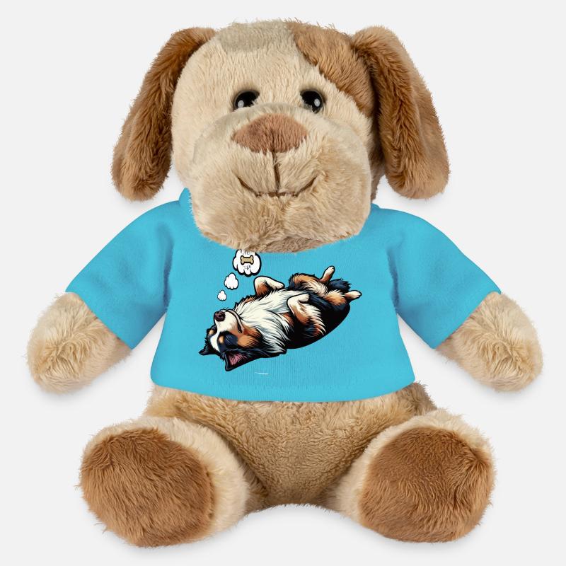 Australian Shepherd Aussie Aussiebesitzer Aussies - MiniFeet® Hund Helge - Atollblau