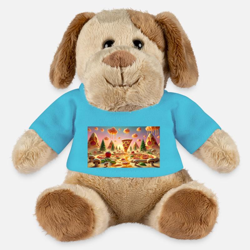 Pizza - MiniFeet® Hund Helge - Atollblau