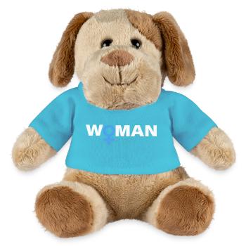 Woman - MiniFeet® Dog Helge - atoll blue - Front
