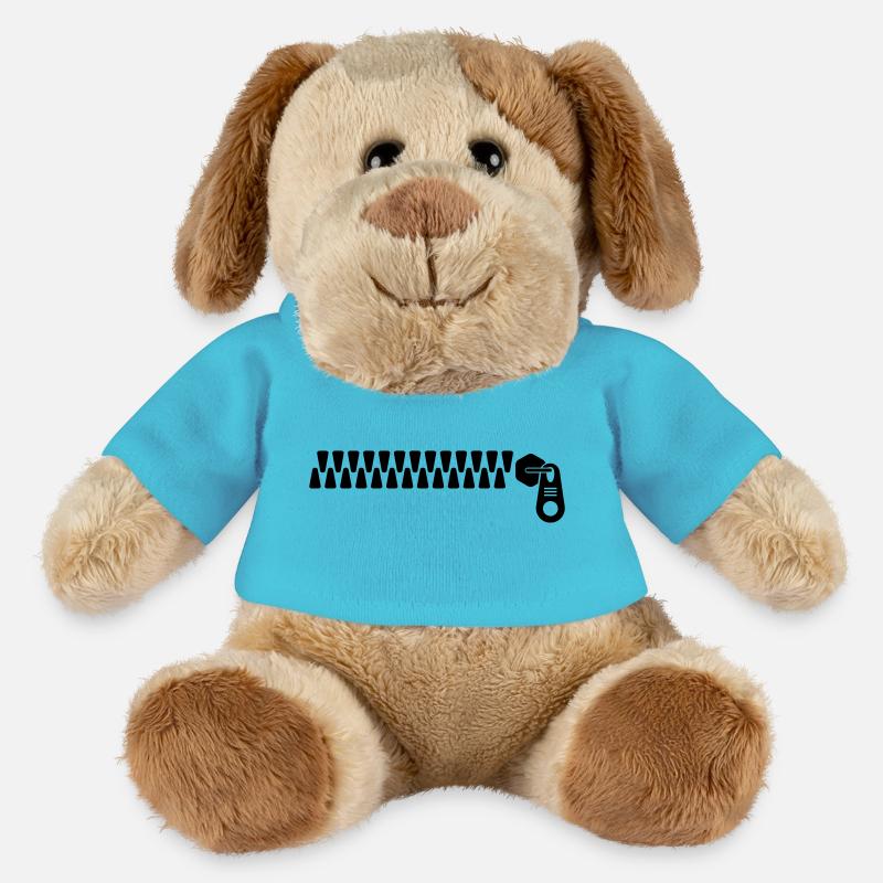 Zipper - MiniFeet® Hund Helge - Atollblau