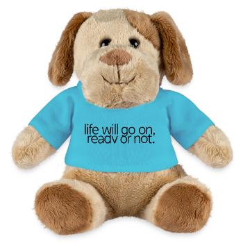 LEBEN - MiniFeet® Hund Helge - Atollblau - Vorne