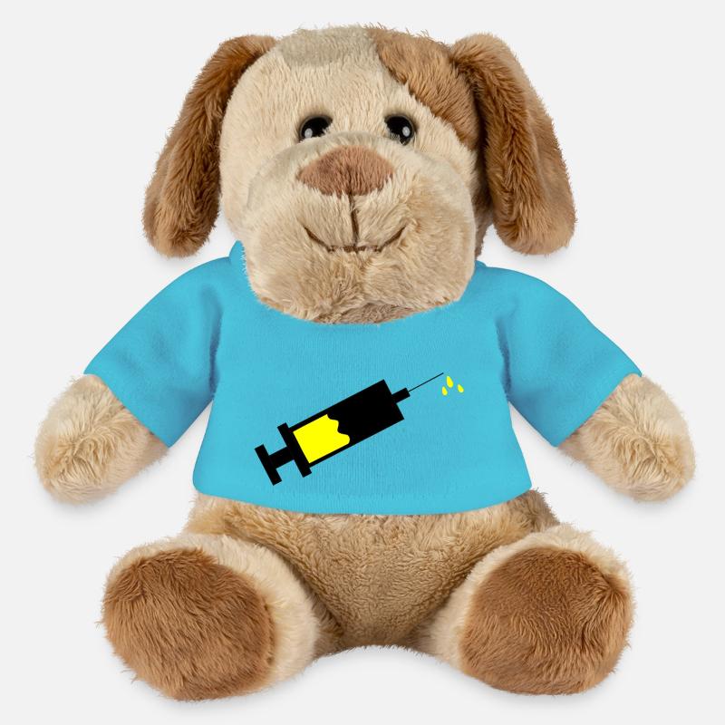 Spritze - MiniFeet® Hund Helge - Atollblau