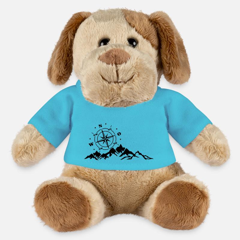 compass - MiniFeet® Dog Helge - atoll blue