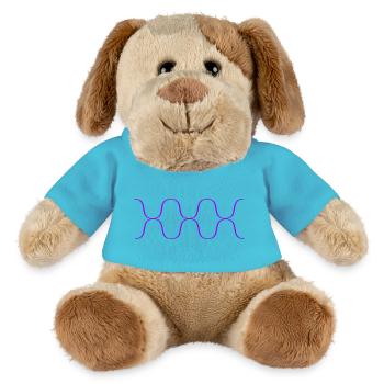 Wellen - MiniFeet® Hund Helge - Atollblau - Vorne