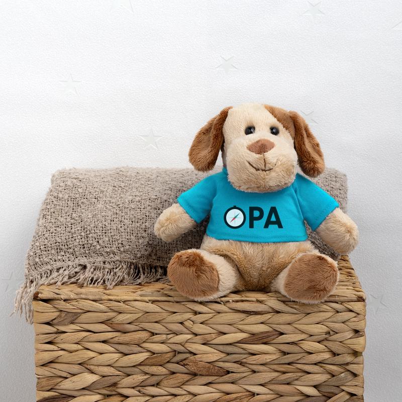 Opa Großvater Kompass Expedition Geschenkidee MiniFeet® Hund Helge