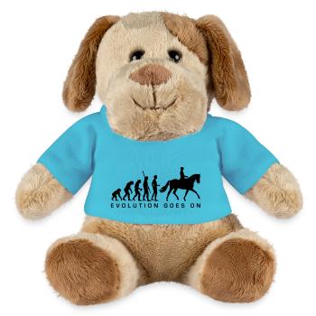 evolution_reiter_b - MiniFeet® Hund Helge - Atollblau - Vorne