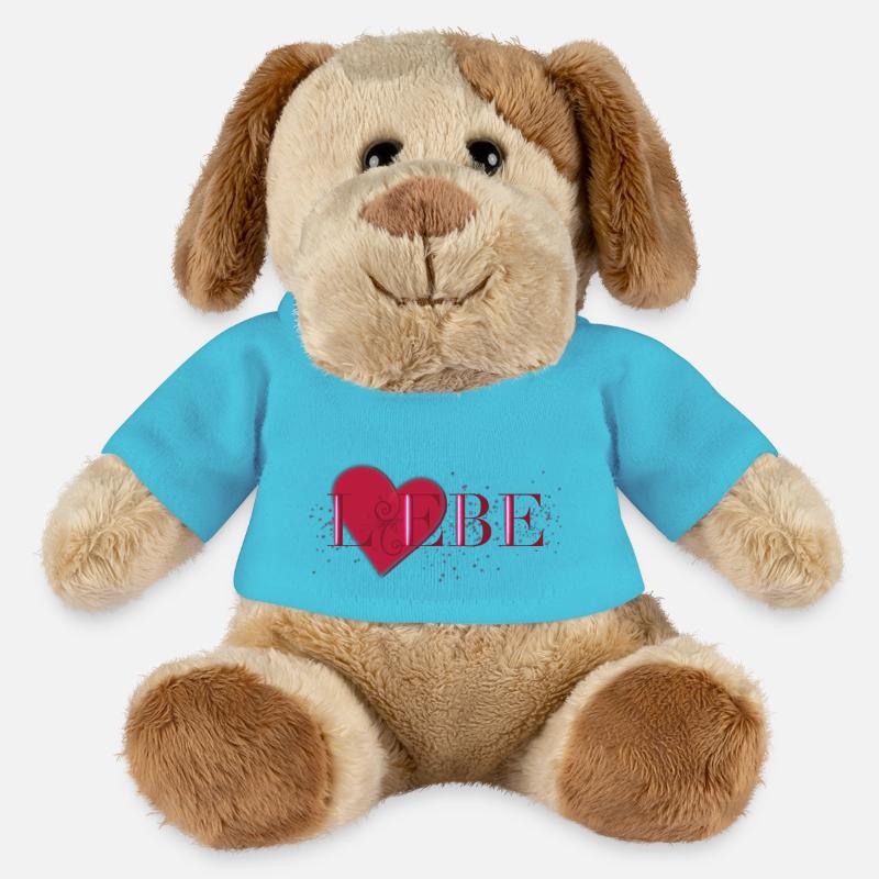 Liebe - MiniFeet® Hund Helge - Atollblau