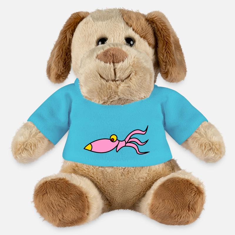 funny squid - MiniFeet® Hund Helge - Atollblau