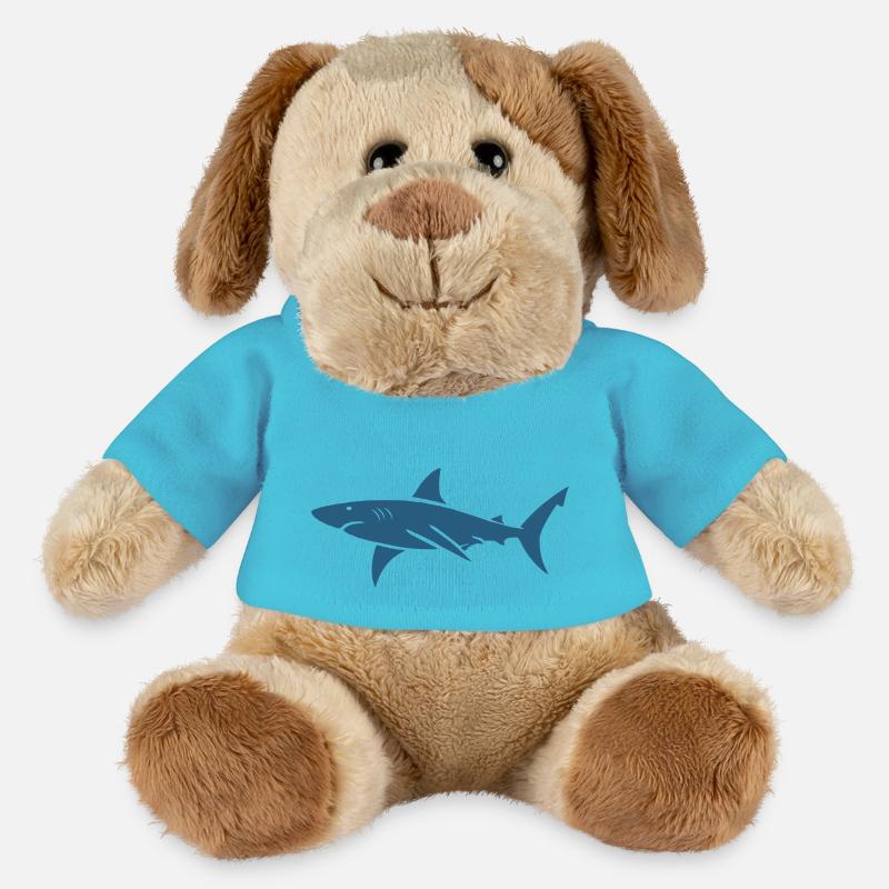 hai - MiniFeet® Hund Helge - Atollblau