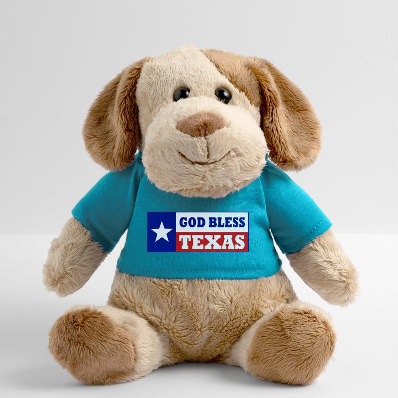 God bless texas Chien en peluche Helge MiniFeet®