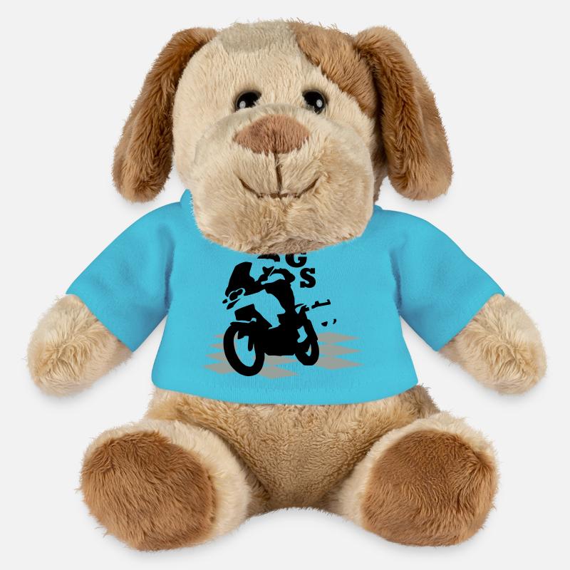 Bikergs_bayern - MiniFeet® Hund Helge - Atollblau
