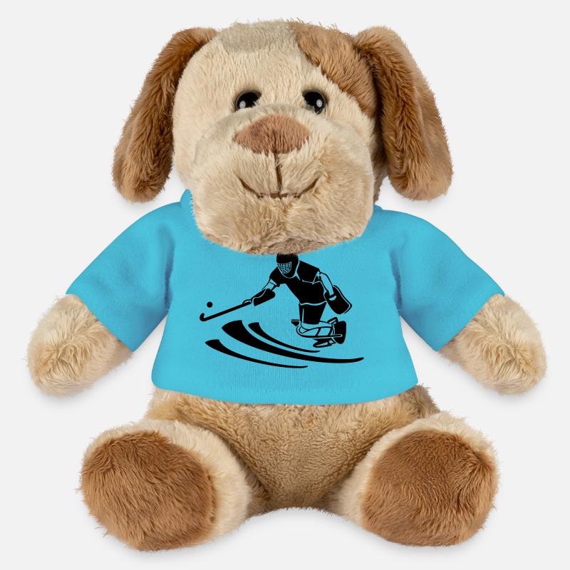 Torwart - MiniFeet® Hund Helge - Atollblau