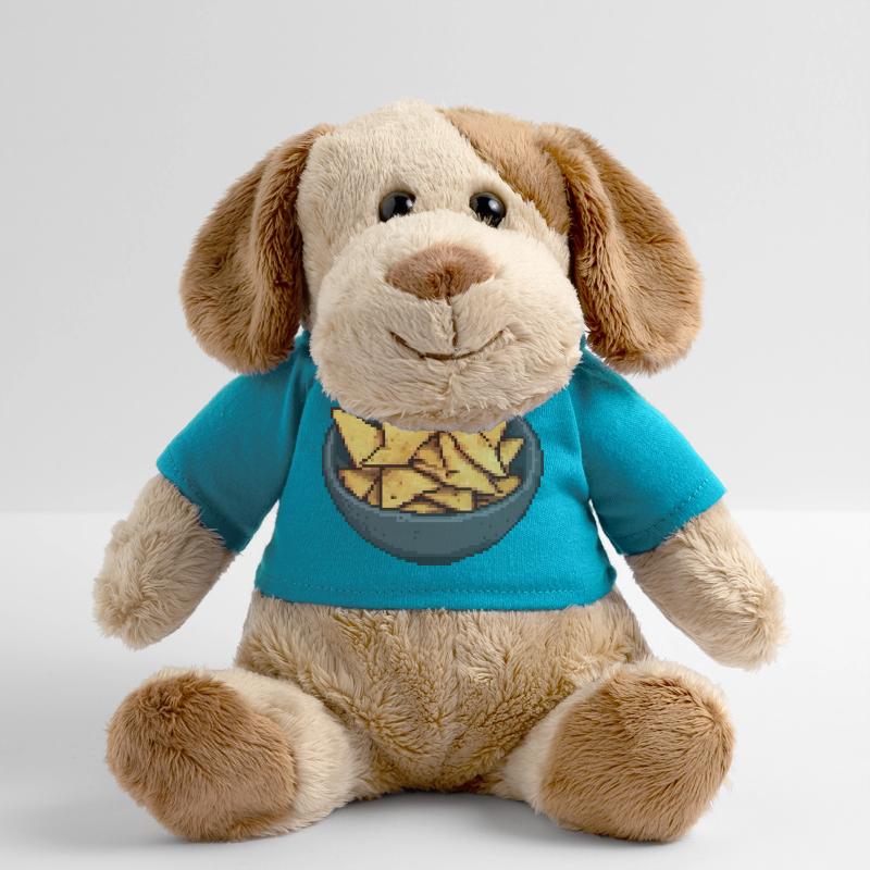 Bol à collation Crunchy Pixels Chien en peluche Helge MiniFeet®