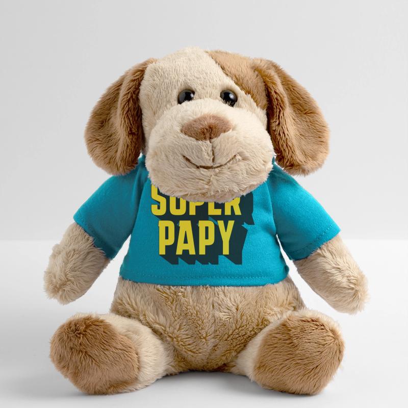SUPER PAPY! Chien en peluche Helge MiniFeet®