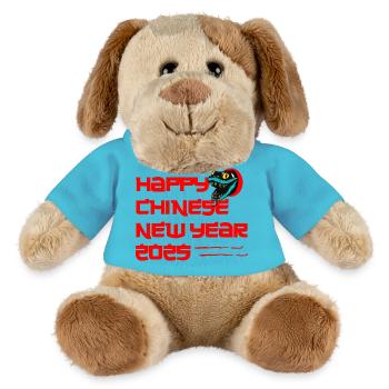 Chinesisches Neujahr asien - MiniFeet® Hund Helge - Atollblau - Vorne