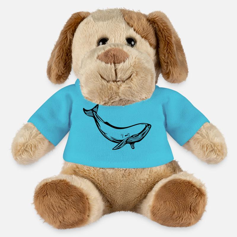 Wal - MiniFeet® Hund Helge - Atollblau