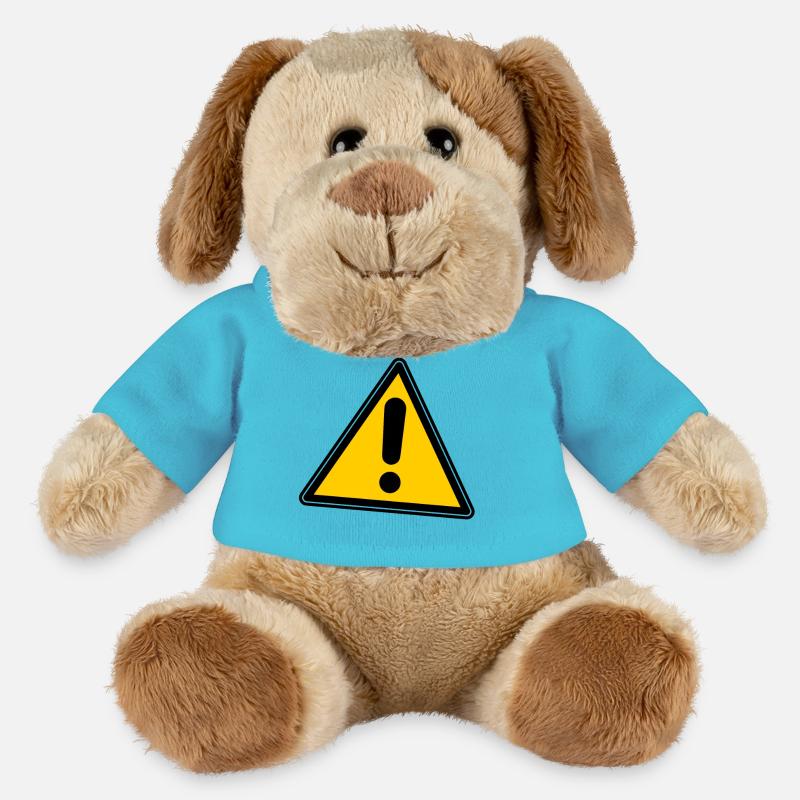 attention danger - MiniFeet® Dog Helge - atoll blue