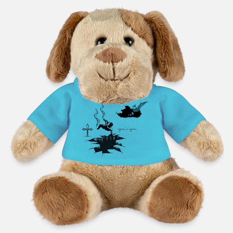 "again 'n' again" - MiniFeet® Hund Helge - Atollblau