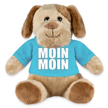 Moin Moin - MiniFeet® Dog Helge - atoll blue - Front